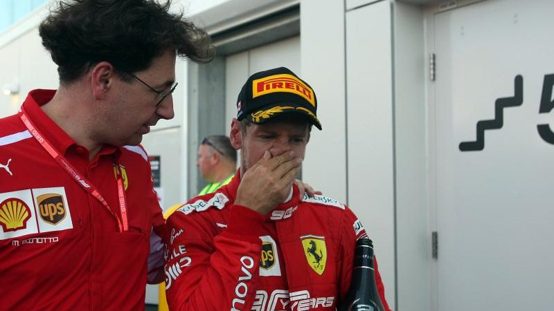 Ferrari-Teamchef: Kritik an Vettel-Fehlern nicht berechtigt