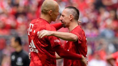 Ex-Kollegen danken Robben – «Immer in unseren Herzen»