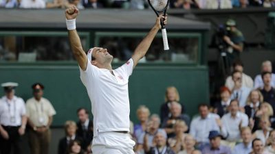 Federer gegen Djokovic vor neuntem Wimbledon-Titel