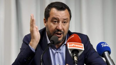 Italien: Salvini wertet Votum der Fünf Sterne für von der Leyen als „Betrug am Wähler“