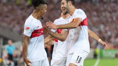VfB startet mit Sieg gegen Hannover in Zweitliga-Saison
