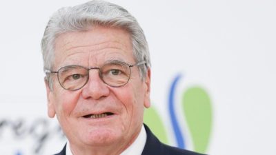 Gauck: AfD ist eine Partei für Wutbürger – CDU in Thüringen soll Ramelow unterstützen