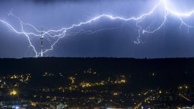 Blitzeinschläge kommen deutsche Versicherer immer teurer zu stehen