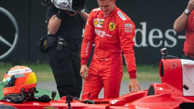 Im Ferrari des Vaters: Gänsehaut-Momente mit Mick Schumacher