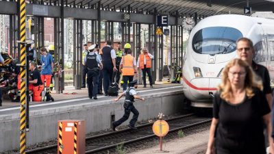 Horror-Mord am Frankfurter Hauptbahnhof: Afrikaner stößt Mutter mit Kind (8) vor den Zug – Junge tot