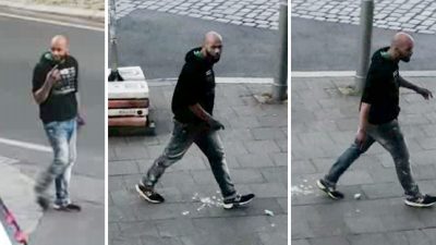 Schlagstock mit Messerspitze in Berlin: Fahndung nach brutalem Angreifer von Wittenau (Polizeivideo)