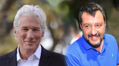 Salvini antwortet auf Richard Geres Engangement auf NGO-Schiff: „Er wird alle in seiner Villa aufnehmen“