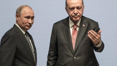 Türkischer Präsident Erdogan in Moskau zu Gesprächen über Syrien
