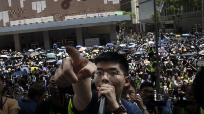 Hongkong-Aktivist Joshua Wong kritisiert Deutschlands Nähe zu China