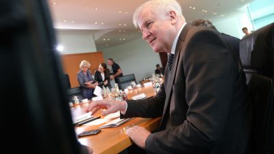 Unions-Innenminister treffen sich heute mit Seehofer (CSU) in Dresden