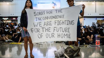 Hongkong ist zum globalen Symbol für den Widerstand gegen Chinas Tyrannei geworden