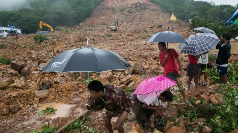 Zahl der Toten nach Erdrutsch in Myanmar steigt auf 22