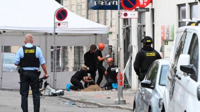 Explosion vor Polizeiwache in Kopenhagen