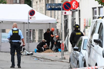 Explosion vor Polizeiwache in Kopenhagen