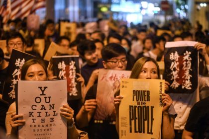 Protest-Wochenende in Hongkong: Tausende auf den Straßen