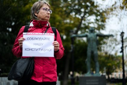 Einzelne Proteste der Opposition nach Demonstrationsverbot in Moskau