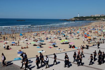Badeort ohne Badeerlaubnis: Frankreichs Polizei riegelt Biarritz vor G7-Gipfel ab