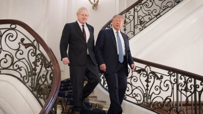 „Der richtige Mann“: Johnson erhält Trumps Rückendeckung für Brexit-Kurs