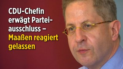 Jetzt noch Ex-CDU-Mitglied? CDU-Chefin bringt Parteiausschluss in Spiel – Ex-Verfassungsschutzchef Maaßen gelassen