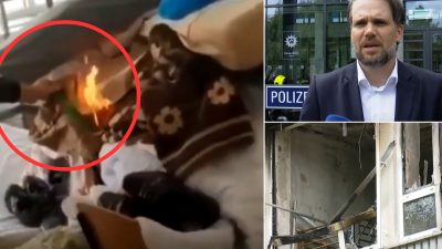 Brandstiftung in Bonn: Abgelehnte Asylbewerber legen Feuer in Flüchtlingsheim – Video gedreht und ins Netz gestellt