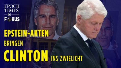 ET im Fokus: Epstein-Akten bringen Clinton ins Zwielicht: Ex-Präsident soll „Pädophilen-Insel“ besucht haben