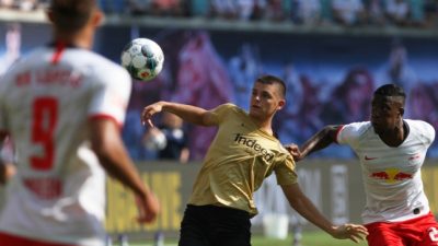 1. Bundesliga: Leipzig schlägt Frankfurt 2:1