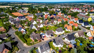 Studie: Kaum Freiflächen zwischen Gebäuden in Deutschland