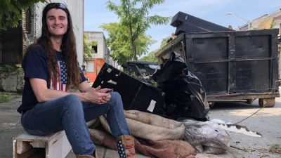 USA: Baltimore versinkt im Müll – Konservativer Aktivist entsorgt 12 Tonnen von den Straßen