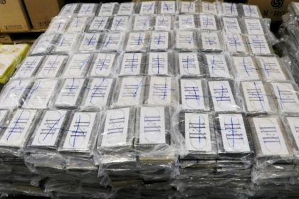 Fast zwei Tonnen Kokain aus Kolumbien bei Danzig beschlagnahmt