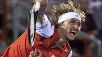 Tennis-Ass Zverev zieht in Montreal ins Achtelfinale ein