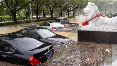Höchste Warnstufe: Supertaifun „Lekima“ erreicht China – Mindestens 18 Tote – Auch Shanghai betroffen