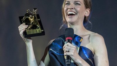 Ehrenpreis für Hollywood-Star Hilary Swank in Locarno