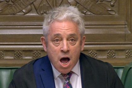 Britischer Parlamentspräsident John Bercow droht Johnson: „Werde bis zum letzten Atemzug kämpfen“