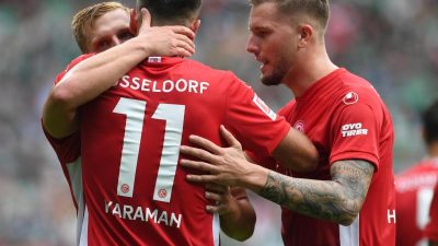 Düsseldorf überrascht Rekord-Erstligist Werder Bremen