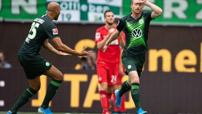VfL Wolfsburg verdirbt die Kölner Bundesliga-Rückkehr