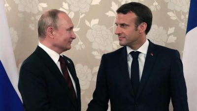 Telefonat: Putin und Macron für rasche IAEA-Inspektion in AKW Saporischschja