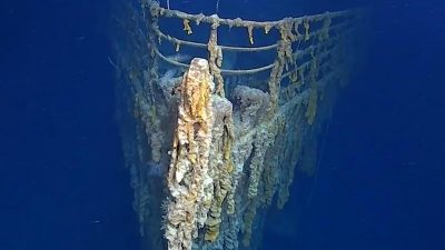 Titanic: Neue hochauflösende 3D-Aufnahmen zeigen komplettes Wrack