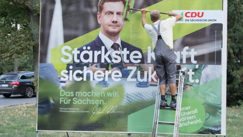 ARD-Wahltrend: CDU in Sachsen vorn, SPD und AfD in Brandenburg gleich auf, Grüne stürzen ab