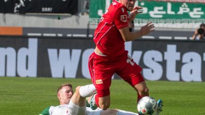 Union Berlin feiert in Augsburg ersten Bundesliga-Punkt