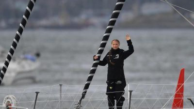 „Land in Sicht!“ – Greta Thunberg kurz vor dem Ziel – UN will 17 Segelboote zur Begrüßung senden