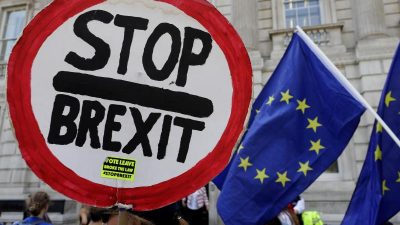 Anti-Brexit-Initiative: Proteste gegen Zwangspause im britischen Parlament