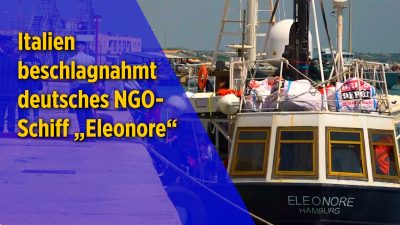 Kapitän Claus-Peter Reisch drohen erneut Strafzahlungen: Italien beschlagnahmt NGO-Schiff „Eleonore“