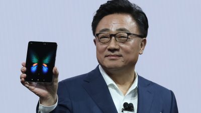 Samsung bringt Galaxy Fold in den Handel – Falthandy hatte Probleme mit dem Bildschirmen