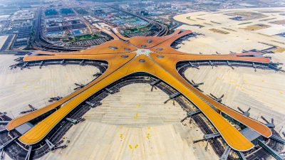 Peking eröffnet neuen Mega-Flughafen „Seestern“