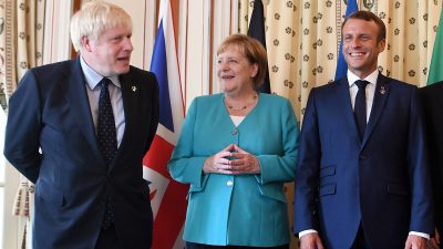 Merkel, Macron und Johnson fordern Iran zur Zurückhaltung auf
