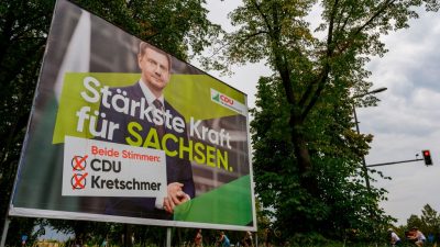 Machtkampf mit dem Wähler: Sachsen wählt zu 70 Prozent nicht links – doch CDU will Linkskoalition