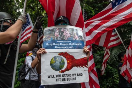 Hongkonger Protestbewegung bittet Ausland und USA um Unterstützung
