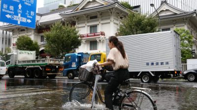 Nach Taifun: Knapp 80.000 Haushalte in Japan immer noch ohne Strom