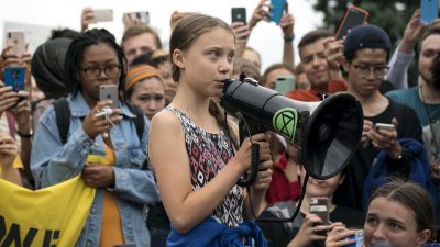 Thunberg hofft auf „Wendepunkt für die Gesellschaft“ durch weltweiten Klimastreik