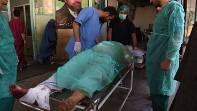 Afghanistan: Mindestens 24 Tote bei Anschlag vor Wahlkampfauftritt des Präsidenten